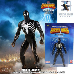 SECRET WARS figurine Jumbo Spider-Man Symbiote Gentle Giant