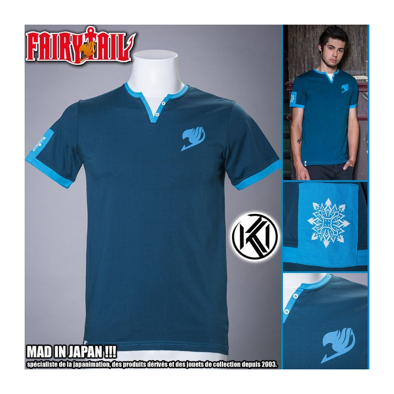 FAIRY TAIL T-Shirt Ice Mage Iki by Tsume unisex FAIRY TAIL T-Shirt Ice Mage Iki by Tsume unisex