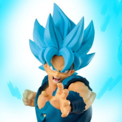 DRAGON BALL SUPER Figurine Son Goku SSJ Blue Ultimate Soldiers The Movie Banpresto