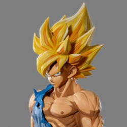 DRAGON BALL Z figurine Son Goku Super Master Stars Piece Manga Dimensions