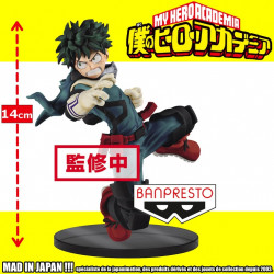  MY HERO ACADEMIA figurine Deku The Amazing Heroes Vol.1 Banpresto