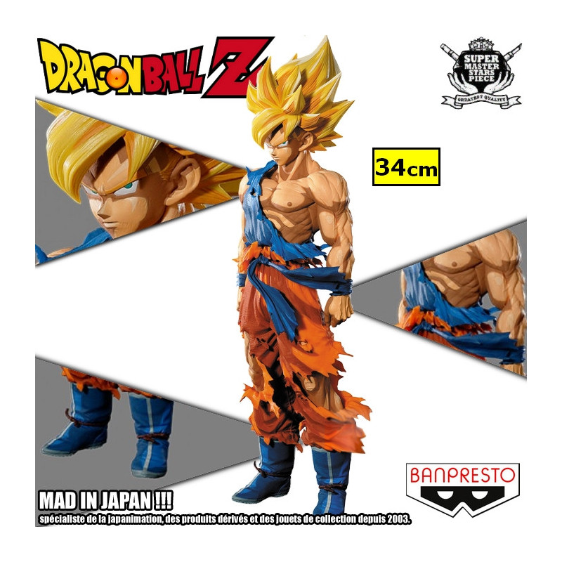 DRAGON BALL Z figurine Son Goku Super Master Stars Piece Manga Dimensions - Dragon Ball Z Super Master Stars Piece Manga Dimensions