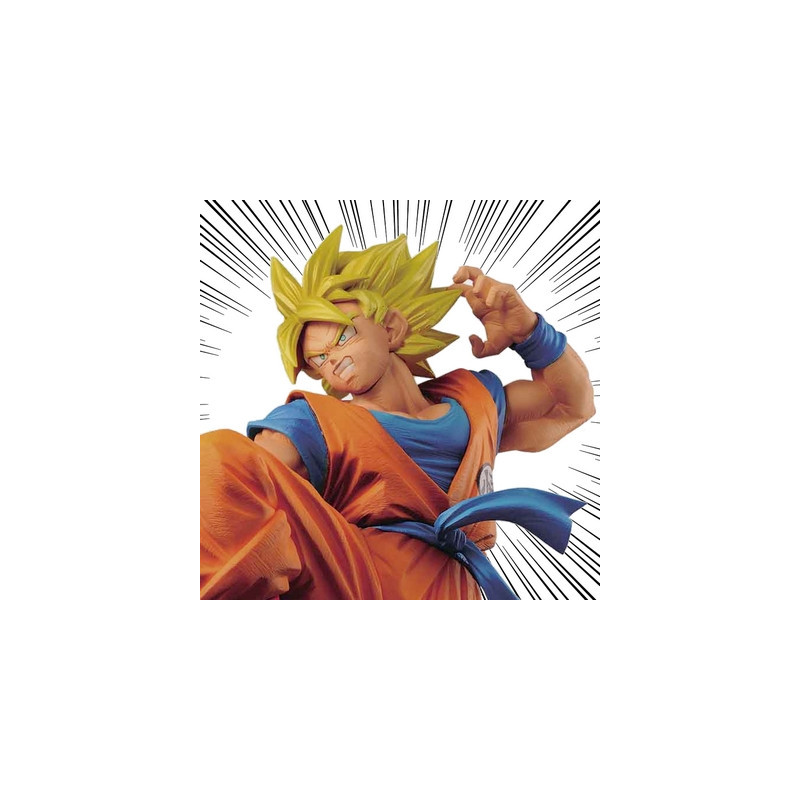 DRAGON BALL Z figurine Son Goku Super Saiyan Banpresto Fes !! DRAGON BALL Z figurine Son Goku Super Saiyan Banpresto Fes !!