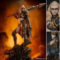  SIDESHOW ORIGINALS Statue Dragon Slayer: Warrior Forged in Flame
