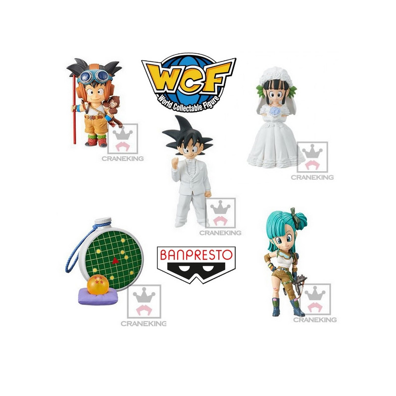 DRAGON BALL Figurines WCF Treasure Rally Banpresto DRAGON BALL Figurines WCF Treasure Rally Banpresto