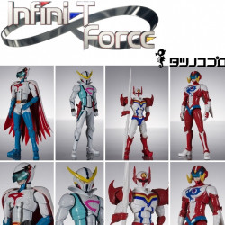  INFINI T FORCE Figurines Shodo Complete Edition Bandai