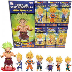 DRAGON BALL Z Pack WCF DBZSS + Mega WCF Broly Banpresto