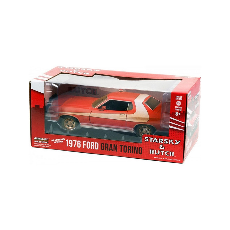 STARSKY & HUTCH 1976 Ford Grand Torino Weathered Version Greenlight Collectibles STARSKY & HUTCH 1976 Ford Grand Torino Weathered Version Greenlight Collectibles