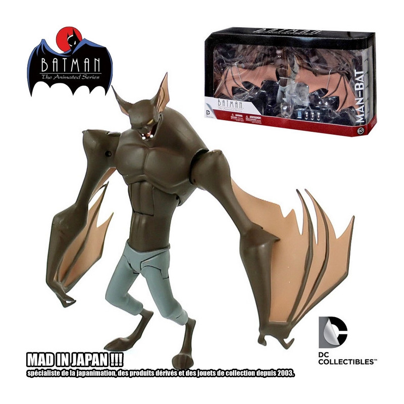 BATMAN ANIMATED figurine articulée Man Bat DC Collectibles BATMAN ANIMATED figurine articulée Man Bat DC Collectibles