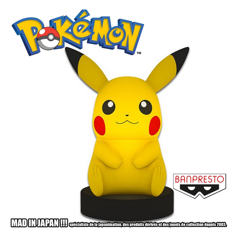 POKEMON Lampe Veilleuse Pikachu Banpresto