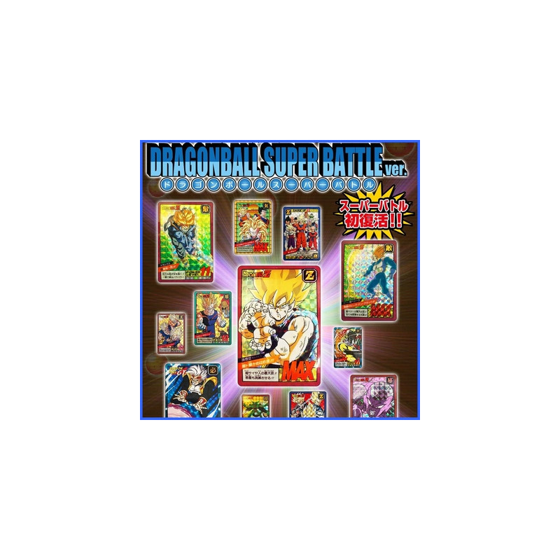 DRAGON BALL Carddass 30th Anniversary Best Selection Set Blue DRAGON BALL Carddass 30th Anniversary Best Selection Set Blue