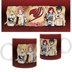 FAIRY TAIL mug Natsu Lucy Grey Erza Abystyle