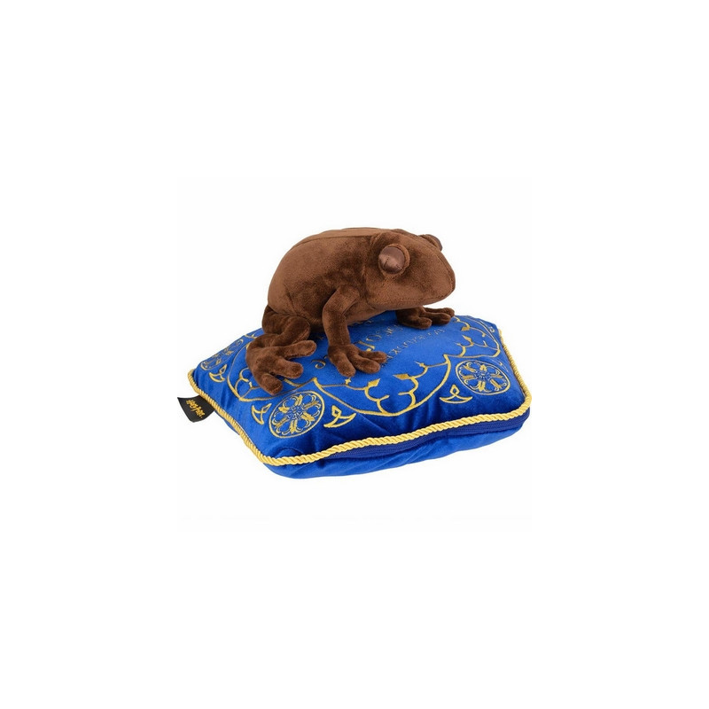 HARRY POTTER Coussin & Peluche Chocogrenouille Noble Collection