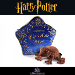  HARRY POTTER Coussin & Peluche Chocogrenouille Noble Collection