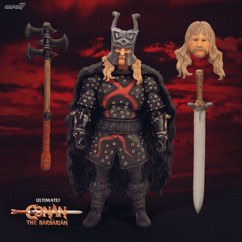 CONAN LE BARBARE Figurine Ultimates Rexor Super7 CONAN LE BARBARE Figurine Ultimates Rexor Super7