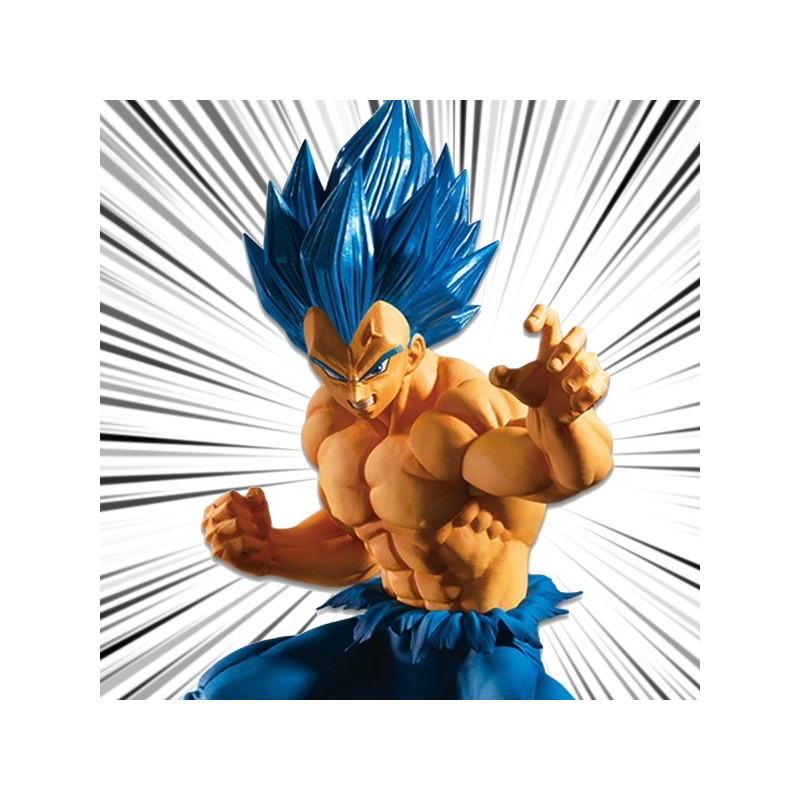 DBZ Dokkan Battle 6th Anniversary Figurine Vegeta SSJ Blue Banpresto DBZ Dokkan Battle 6th Anniversary Figurine Vegeta SSJ Blue Banpresto