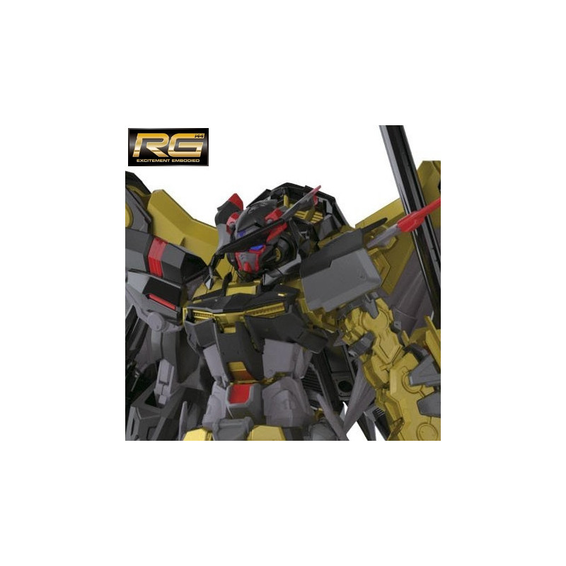 GUNDAM Real Grade Gundam Astray Gold Frame Amatsu Mina Bandai Gunpla GUNDAM Real Grade Gundam Astray Gold Frame Amatsu Mina Bandai Gunpla