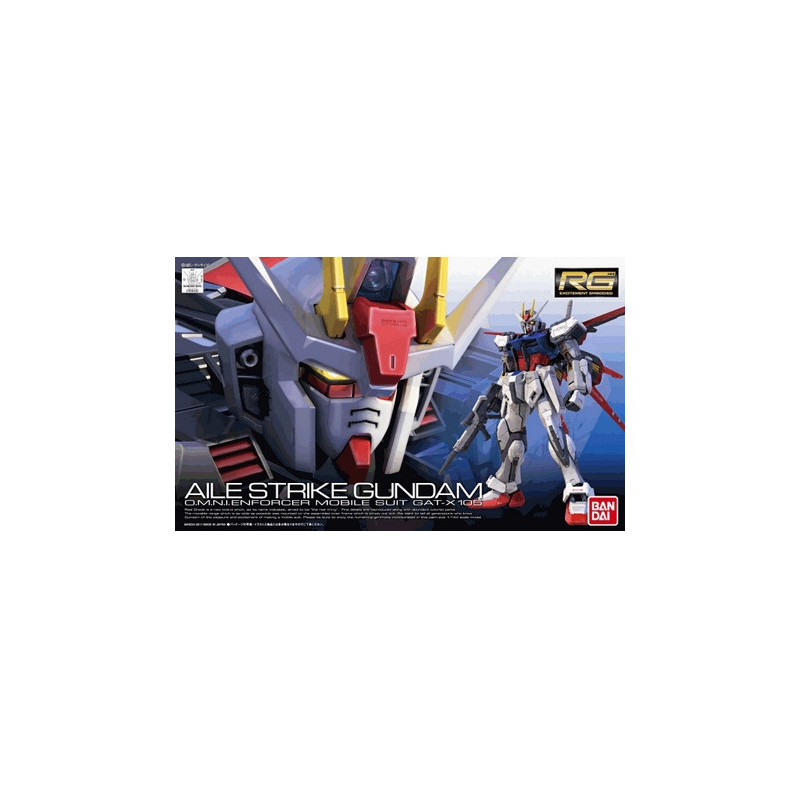 GUNDAM Real Grade Aile Strike Gundam Bandai Gunpla