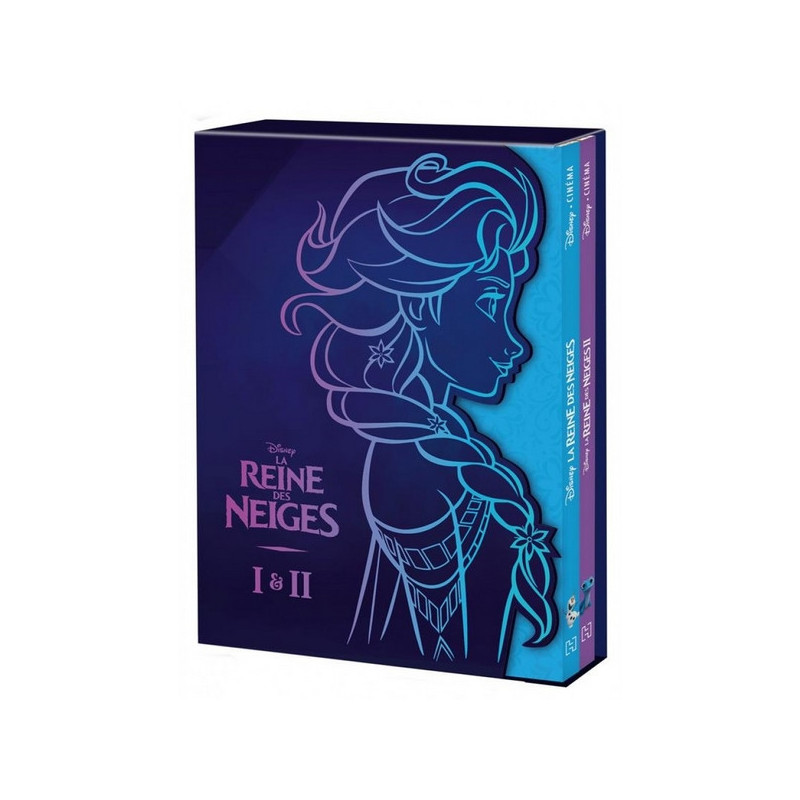 LA REINE DES NEIGES Coffret album des films 1 & 2 Hachette Jeunesse