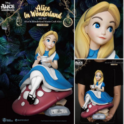  ALICE AU PAYS DES MERVEILLES Statue Master Craft Alice Beast Kingdom