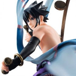 NARUTO SHIPPUDEN statue Sasuke Uchiha Raijin Megahouse G.E.M. remix