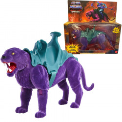  MAITRES DE L'UNIVERS Origins Figurine Panthor Flocked Collectors Edition Exclusive Mattel