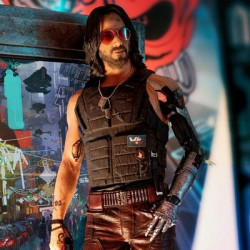 CYBERPUNK 2077 Statue Johnny Silverhand PureArts