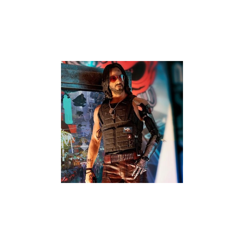 CYBERPUNK 2077 Statue Johnny Silverhand PureArts CYBERPUNK 2077 Statue Johnny Silverhand PureArts