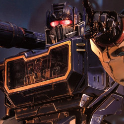 TRANSFORMERS BUMBLEBEE Statue Soundwave & Ravage P1 Studio