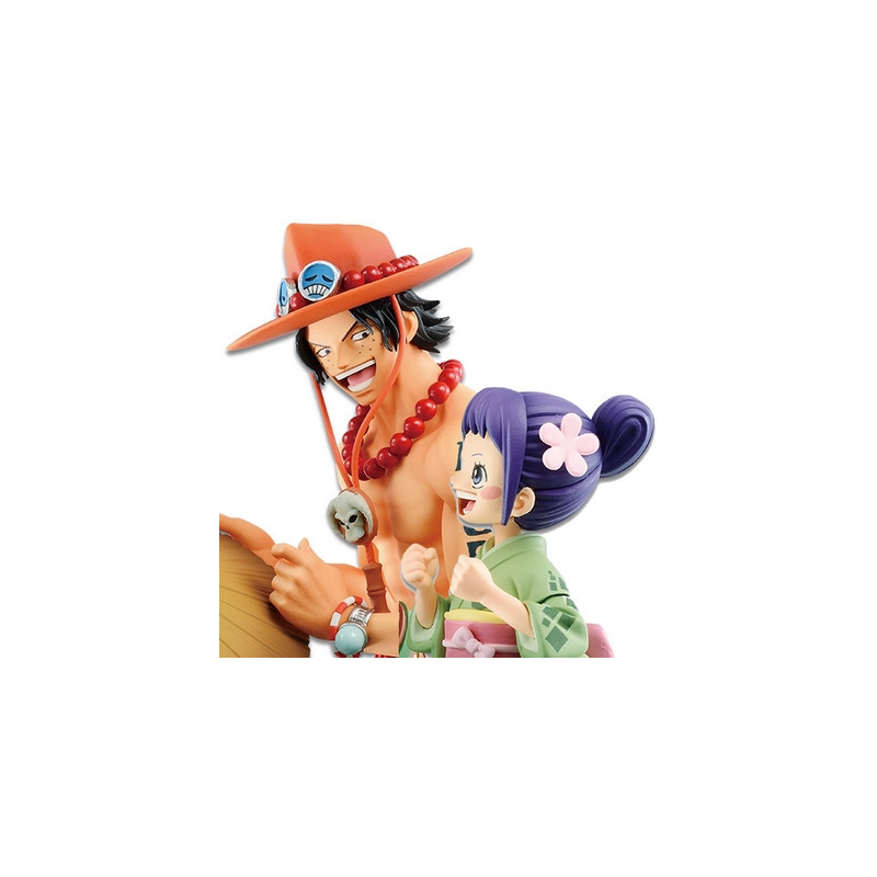 ONE PIECE Diorama Ace & Otama Ichibansho Memorial Vignette Bandai ONE PIECE Diorama Ace & Otama Ichibansho Memorial Vignette Bandai