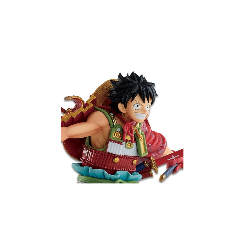 ONE PIECE Figurine Luffytaro Ichibansho Armor Warrior Bandai