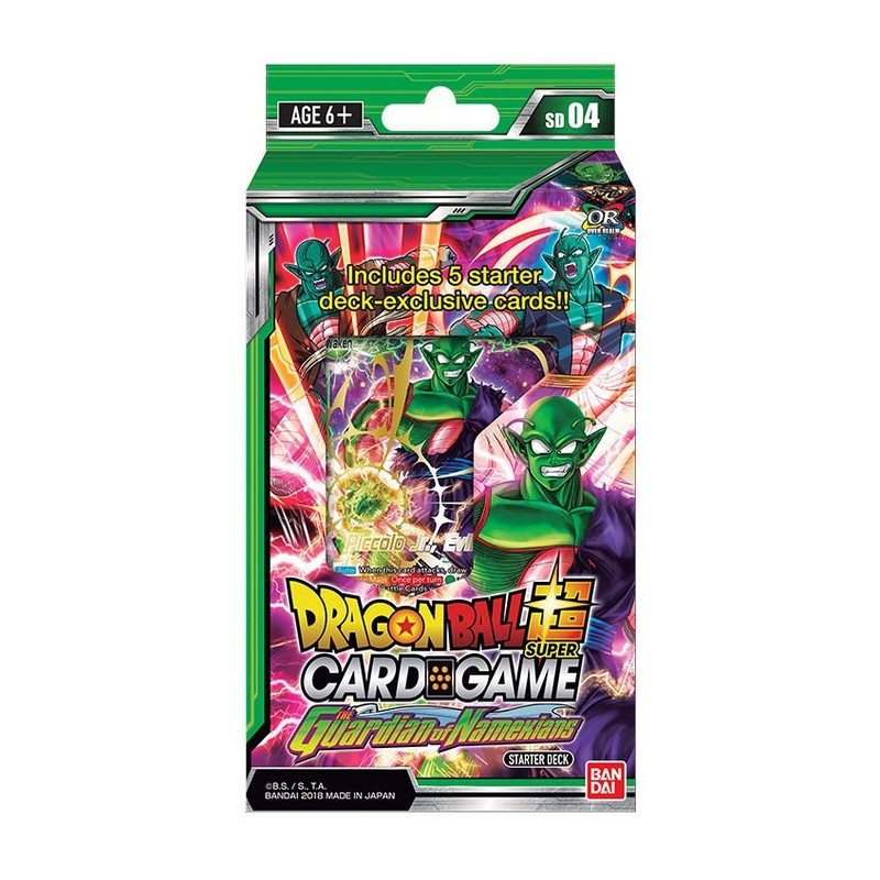 DRAGON BALL SUPER CARD GAME Starter 4 The Guardian of Namekians Bandai DRAGON BALL SUPER CARD GAME Starter 4 The Guardian of Namekians Bandai