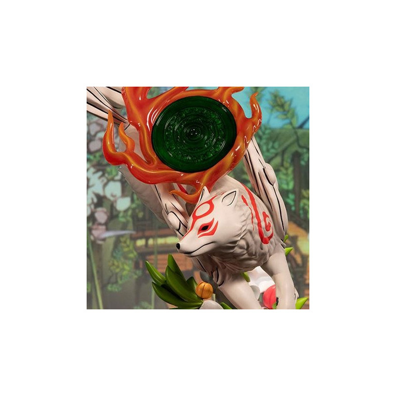 OKAMI Statue Amaterasu Divine Descent 14  F4F