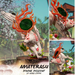  OKAMI Statue Amaterasu Divine Descent 14  F4F