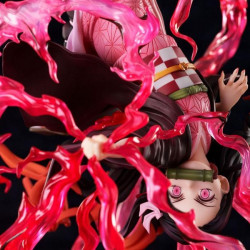 DEMON SLAYER Statuette Nezuko Kamado Exploding Blood Aniplex