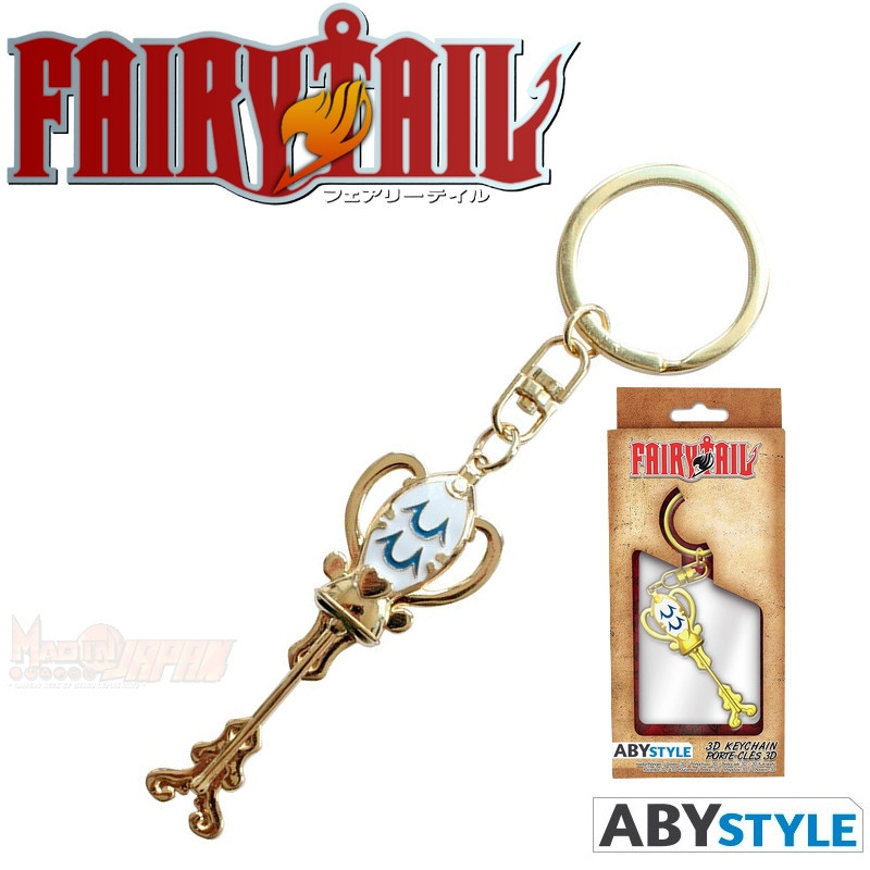 FAIRY TAIL Porte-clés Lucy Clé du Verseau Abystyle