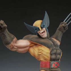 MARVEL COMICS Statue Wolverine Brown Premium Format Sideshow Collectibles