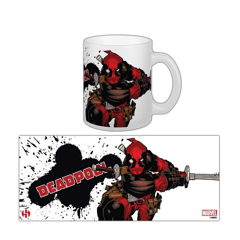 DEADPOOL mug Slashing Deadpool Marvel DEADPOOL mug Slashing Deadpool Marvel