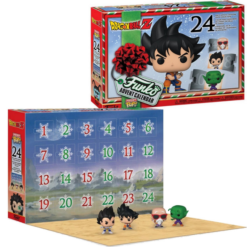 DRAGON BALL Z Calendrier De L'Avent POP Pocket Funko