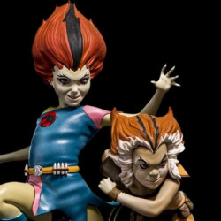 Cosmocats Statue WilyKit & WilyKat BDS Art Scale Deluxe Iron Studios