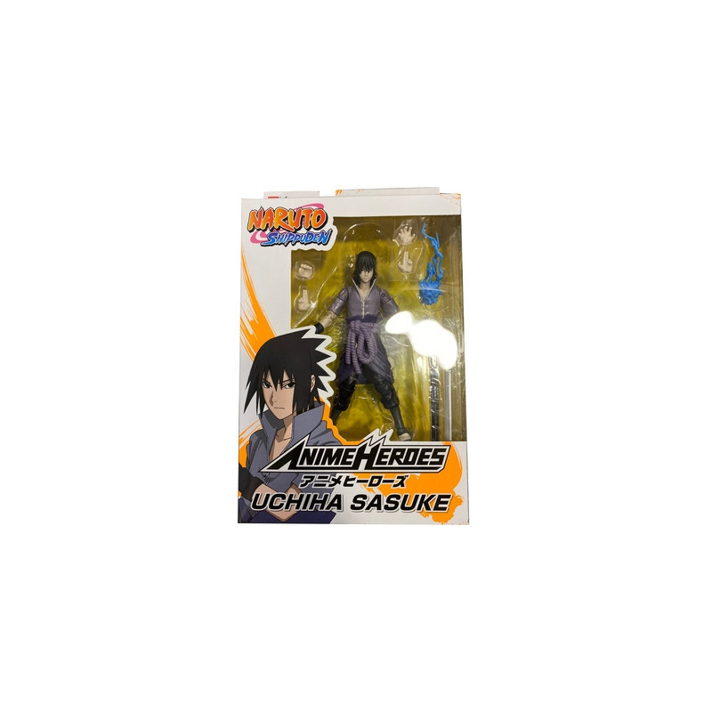 NARUTO SHIPPUDEN Figurine Sasuke Anime Heroes Bandai NARUTO SHIPPUDEN Figurine Sasuke Anime Heroes Bandai