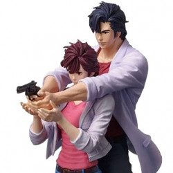 CITY HUNTER figurines Ryo Saeba & Kaori Makimura Creator x Creator Banpresto