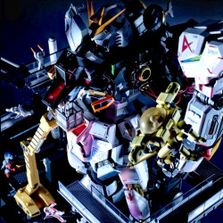 GUNDAM Metal Structure Gundam RX-93 nu Gundam Option Parts Londo Bell Engineers Set Bandai