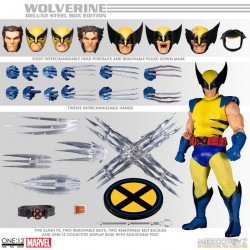  MARVEL UNIVERSE Figurine Wolverine Deluxe Steel Box Edition Mezco