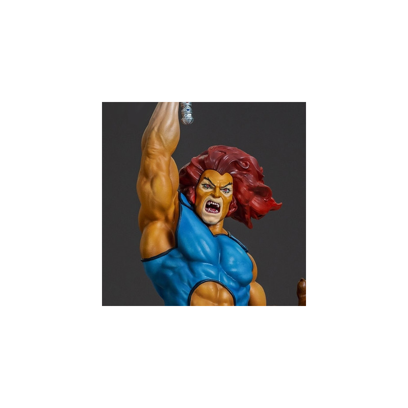 COSMOCATS Statue Lion-O & Snarf BDS Art Scale Deluxe Iron Studios COSMOCATS Statue Lion-O & Snarf BDS Art Scale Deluxe Iron Studios