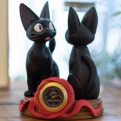 KIKI LA PETITE Sorcière Horloge Jiji & Soft Toy Jiji Benelic