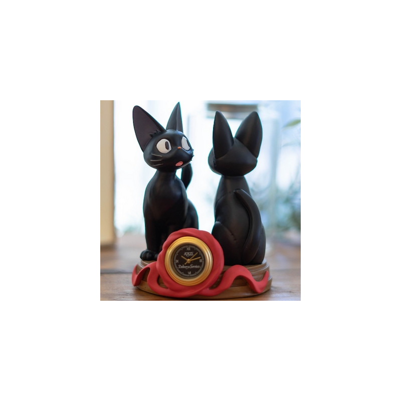 KIKI LA PETITE Sorcière Horloge Jiji & Soft Toy Jiji Benelic