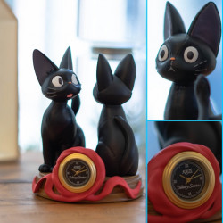  KIKI LA PETITE Sorcière Horloge Jiji & Soft Toy Jiji Benelic