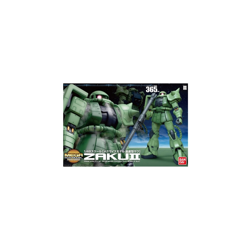 GUNDAM Mega Size Zaku II Green Bandai Gunpla GUNDAM Mega Size Zaku II Green Bandai Gunpla