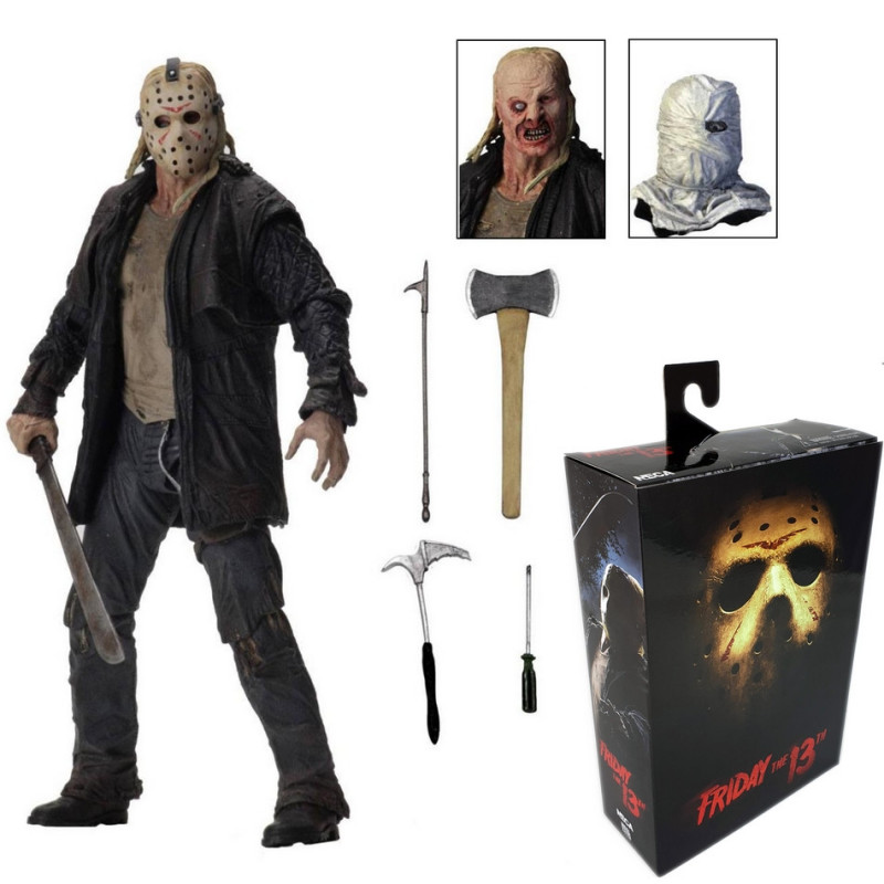 FIGURINES JASON VOORHEES Vendredi 13 / Michael Myers film Halloween